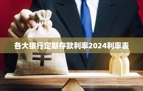 各大银行定期存款利率2024利率表